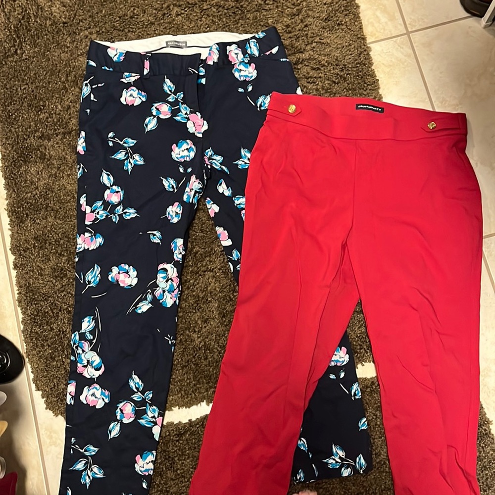 2 pairs of capris